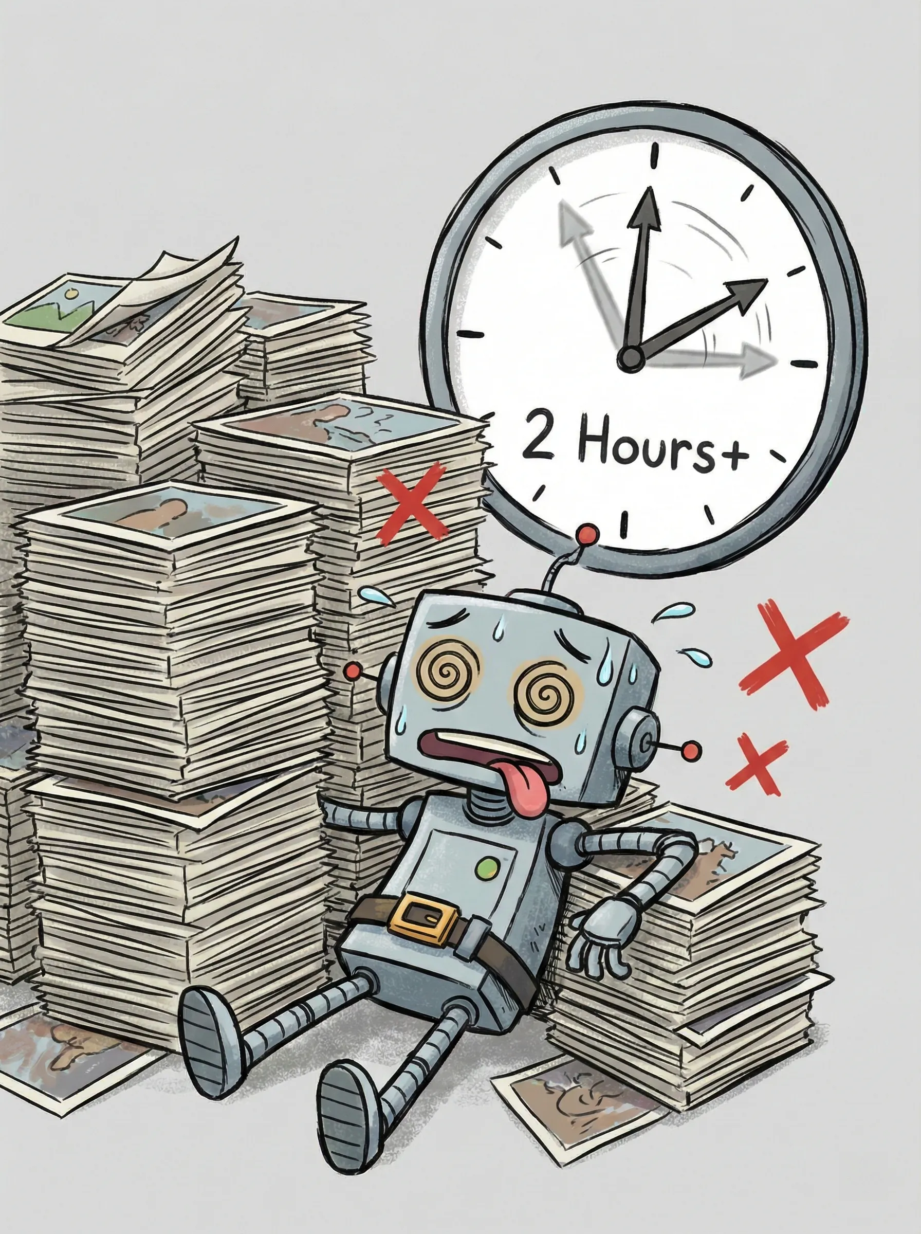 Single-agent runtime ballooning on large image sets